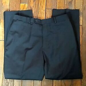 Tommy Hilfiger Men's Black Dress Pants.